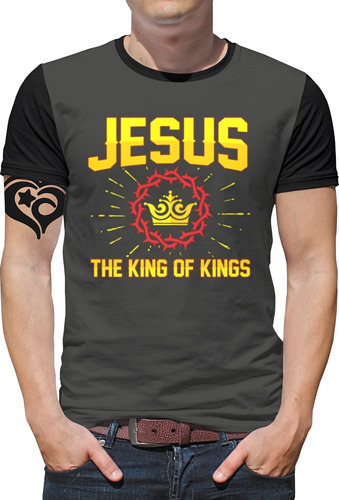 Camiseta Jesus Gospel Evangélicas Masculina Roupa King