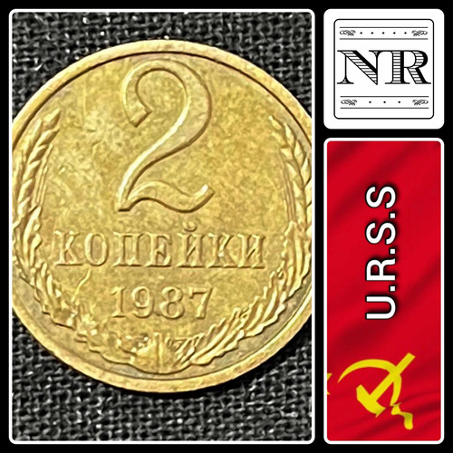 Rusia - 2 Kopeks - Año 1987 - Y #127 - Urss - Cccp