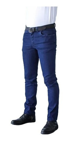 Polo Pantalón Jean Hombre Elastizado Clásico Palermo Talles