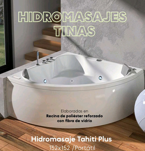 Jacuzzi Hidromasaje Tahti Plus 152*152/portátil 