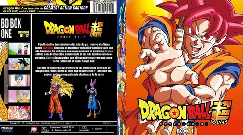 Serie Dragon Ball Super Blu Ray Oficial