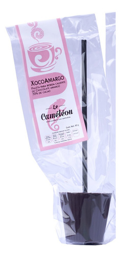 Paleta Para Preparar Bebida Chocolate 70% De Cacao