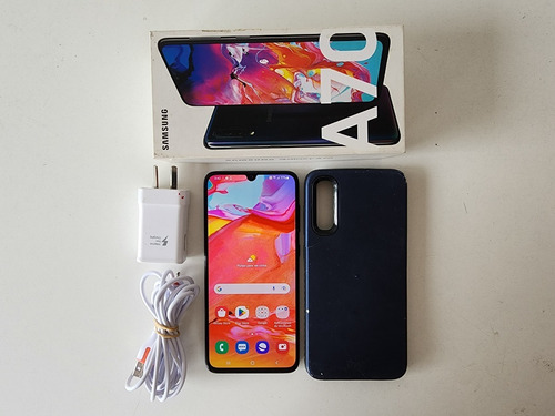 Imagen 1 de 9 de Samsung Galaxy A70 128 Gb + Cable, Cargador Y Caja