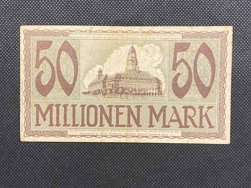 Imagen 3 de 4 de Alemania | Dresden - 50.000.000 Marks - Año 1923 - P #nd