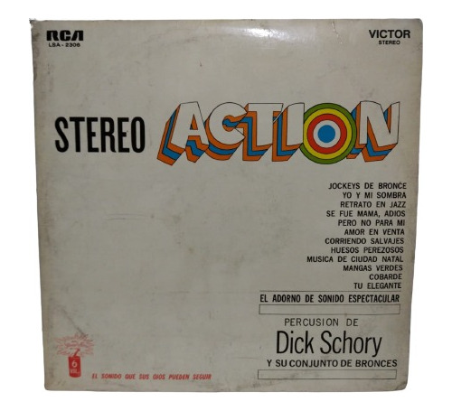 Dick Schory's Percussion And Brass Ensemble  Action,lp