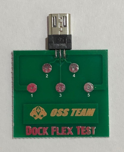 Placa Pcb Dock Flex Android U2 Con Puerto Micro Usb