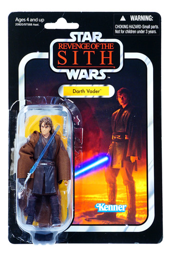 Star Wars Vintage Revenge Sith Anakin Darth Vader Deta Msi