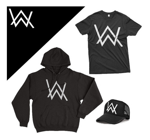 Alan Walker / El Precio Es Por 1 Buzo + 1 Remera + 1 Gorra 