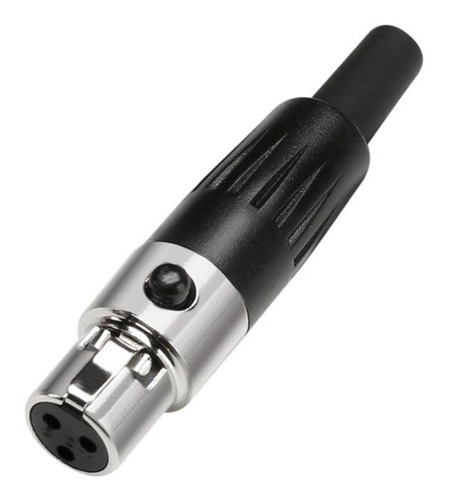 Ficha Conector Mini Xlr Canon Hembra - Seetronic St101