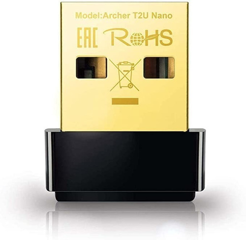 Tarjeta De Red Usb Tp-link Archer T2u Nano Dual Band Ac600 5