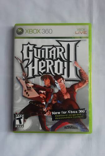 Guitar Hero Ii 2 Xbox 360 Físico Usado