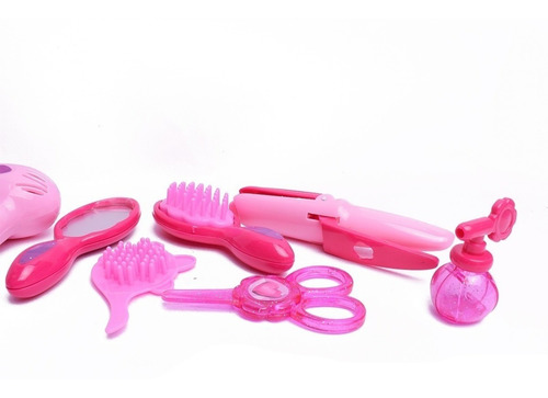 Imagen 4 de 7 de Valija De Belleza Con Secador Mas Accesorios Art 6712