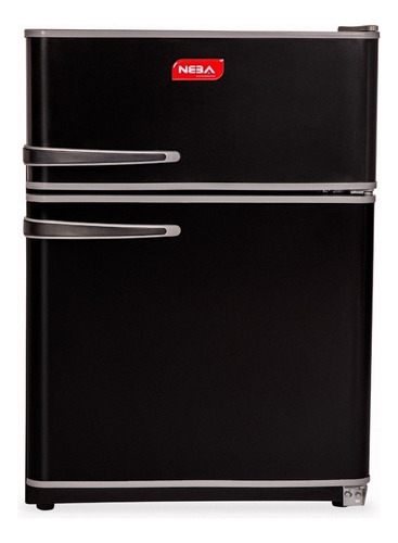 Heladera Minibar Con Freezer Neba A128 Negra 124 Lts Premium