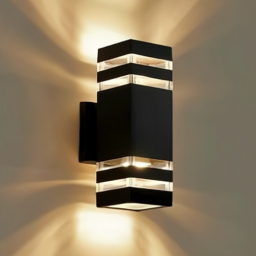YUJU Lámpara De Pared Led Impermeable Sobreponer Para Exterior lamparas de pared exterior lampara arbotante lampara arbotante Potencia 60 W