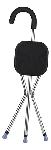 Taburete Asiento Bastón De Viaje 3 Patas Ligero Soporta