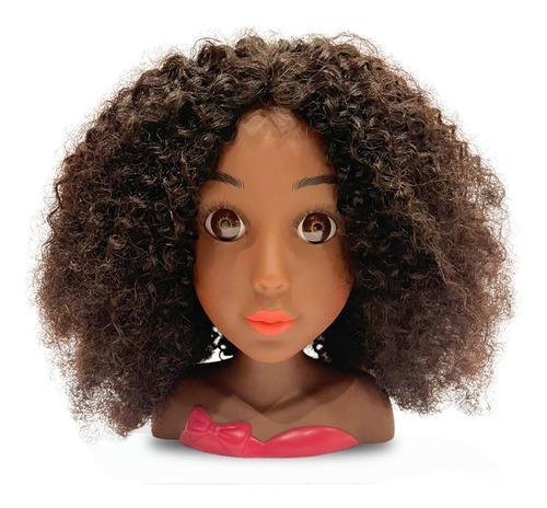 My Doll; 100% Cabello Humano Peinado Cabeza Muñeca Juguete.