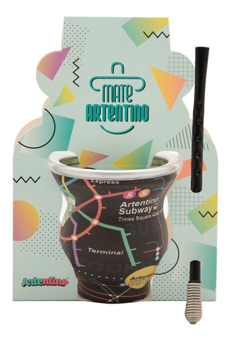 Imagen 4 de 10 de Kit 12 Mate Bombilla Set Regalo Artentino Oferta Por Mayor