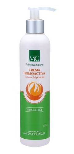 Crema Termoactiva Matías González Quema Grasa Localizada