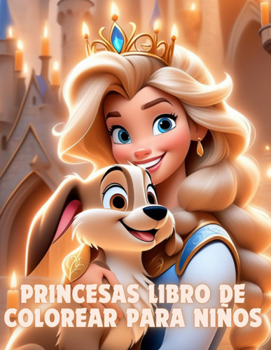 Libro: Princesas Libro De Colorear Para Niños: 50 Princesas,