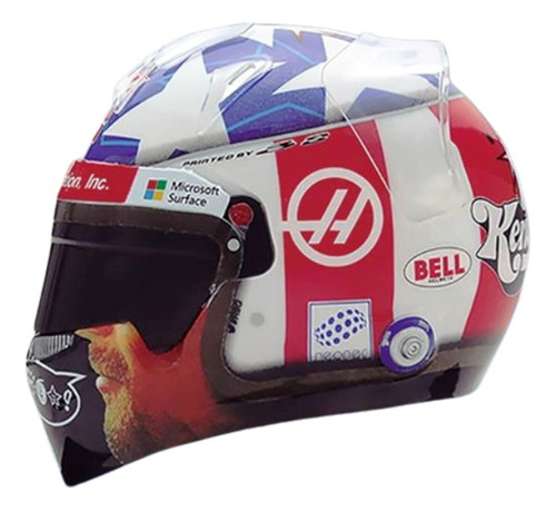 * Colección F1 Cascos Grandes Premio # 24 Grosjean Nuevo **