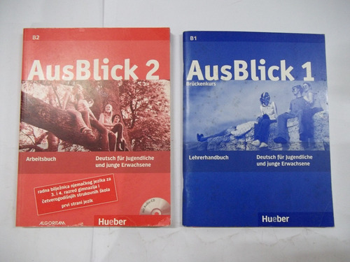 Livro - Ausblick 2 Arbeitsbuch - Hueber - Outlet