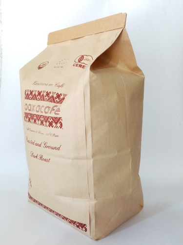 Café Oaxacafe 1 Kg Bolsa Kraft Tueste Oscuro