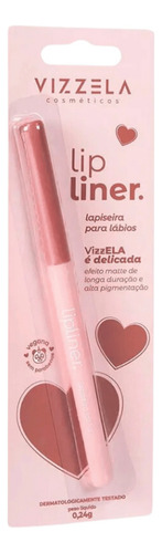 Lipliner Vizzela - Lapiseira Labial Retrátil 01 Delicada