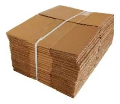 50 Caixas De Papelão Com 19x12x12cm 4ever