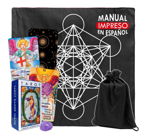 Tarot Rider Waite Principiantes Interpretado Cubo Metatron