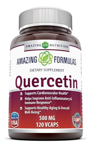 Amazing Nutrition Quercetina 500 Mg 120 Caps,