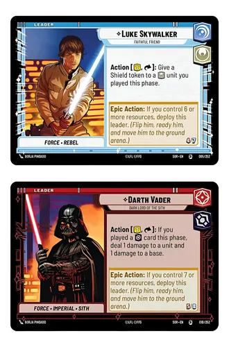 Star Wars Unlimited Tcg: Spark Of Rebellion Starter Deck
