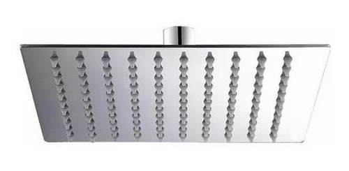 Ducha Cuadrada 20 X 20 Acero Inox. Flor De Baño Griferia !