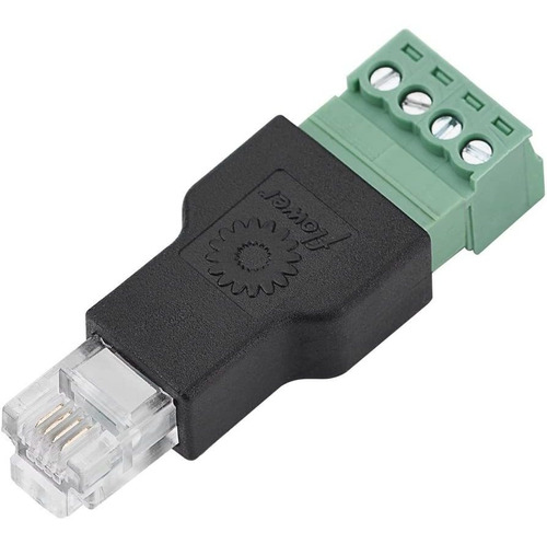 Conector Macho De Serounder Rj11  Conector Ethernet Rj11 6p4