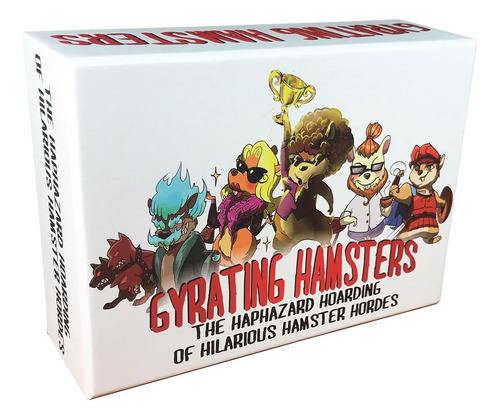 Juego De Mesa Gyrating Hamsters/cartas