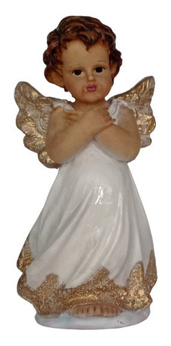 Figura De Angel Recuerdo Resina Paquete 25 Pzs 15 Cms.