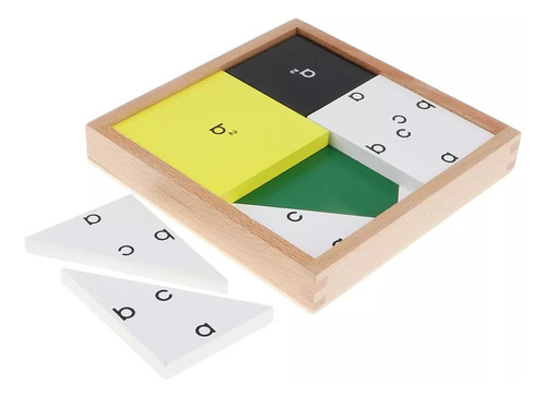 Montessori Material De Matemática Teorema De Pitágoras C