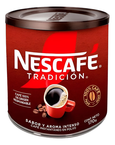Café Nescafé Tradición Polvo 170g