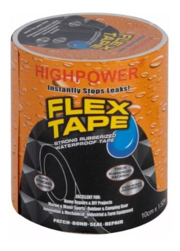 Cinta Resistente Transp. 10 Cm X 1.5 Mt. Flex Tape Ferreplus