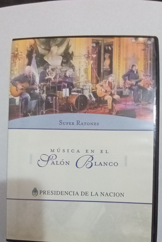 Super Ratones -musica En El Salon Blanco - Dvd