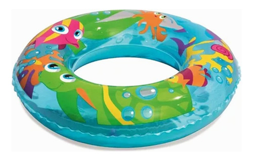 Salvavidas Inflable Flotador Diseño Peces Pez Pileta Bestway