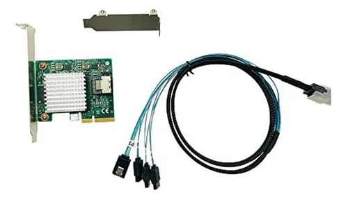 Hy4494 Tarjeta De Controlador Raid Sas-2 6gbps Sata Hba Lsi
