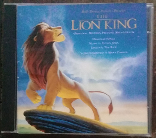 Cd (vg+/nm) The Lion King Omps 1a Ed Br 1994 Natasha/disney