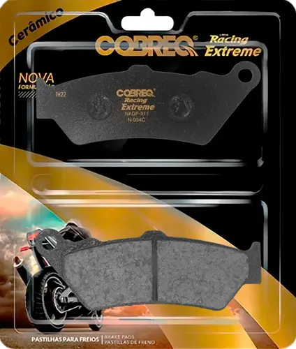 Plaquettes De Frein Avant Arashi Organiques Pour Ducati Diavel ABS, Diavel Carbon, Diavel Dark, Diavel AMG & Plus - Puissance De Freinage Optimale