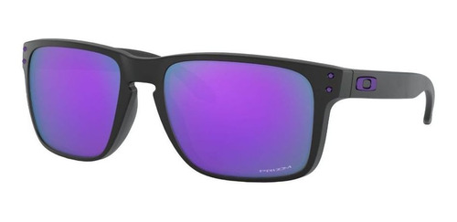 Lentes De Sol Holbrook Xl Matte Black Prizm Violet Oakley