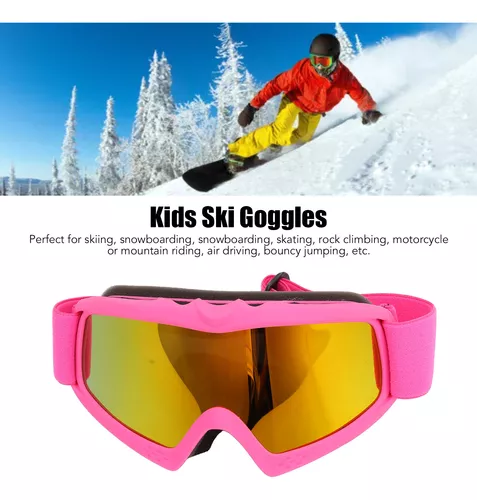 Gafas De Esquí Para Niños, Lentes Con Revestimiento Hd, Prot