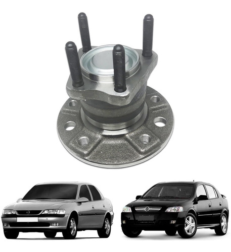 Cubo Roda Traseira Gm Vectra Astra Zafira 5 Furos S/abs