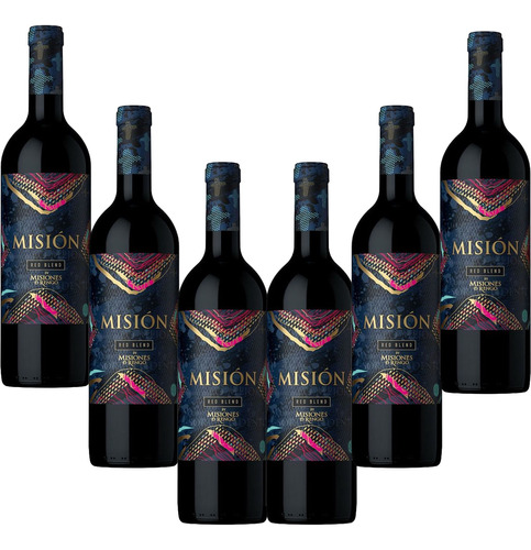 Vino Mision Red Blend 750cc 6 Unidades