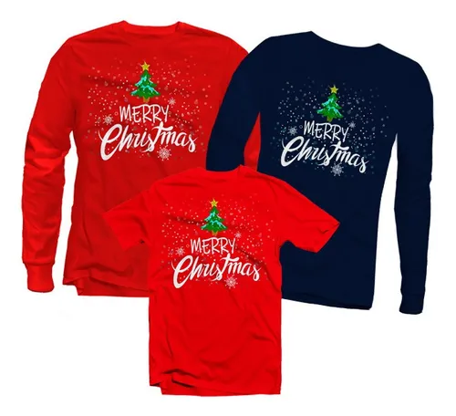 Playeras de navidad en familia hotsell