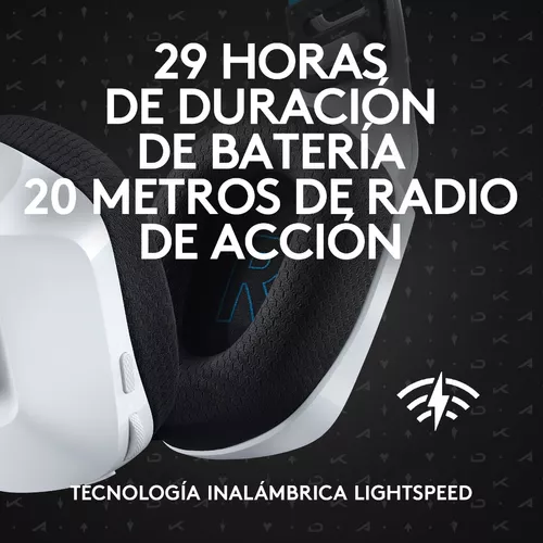 Auricular Gamer Inalámbrico Logitech G G733 Rgb White