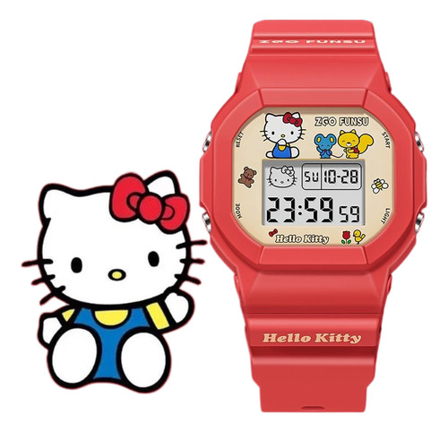 Lindos Relojes Originales De Anime Sanrio Zgo Hello Kitty A